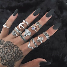 Load image into Gallery viewer, Docona Boho Finger Ring Sets