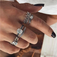 Load image into Gallery viewer, Docona Boho Finger Ring Sets