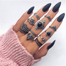 Load image into Gallery viewer, Docona Boho Finger Ring Sets