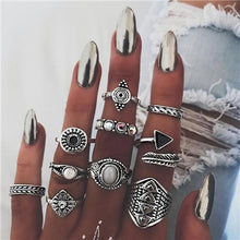 Load image into Gallery viewer, Docona Boho Finger Ring Sets