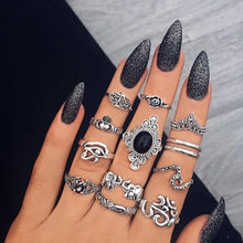 Load image into Gallery viewer, Docona Boho Finger Ring Sets