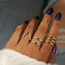 Load image into Gallery viewer, Docona Boho Finger Ring Sets