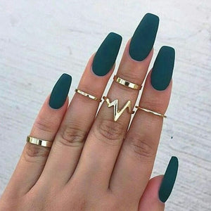 Docona Boho Finger Ring Sets